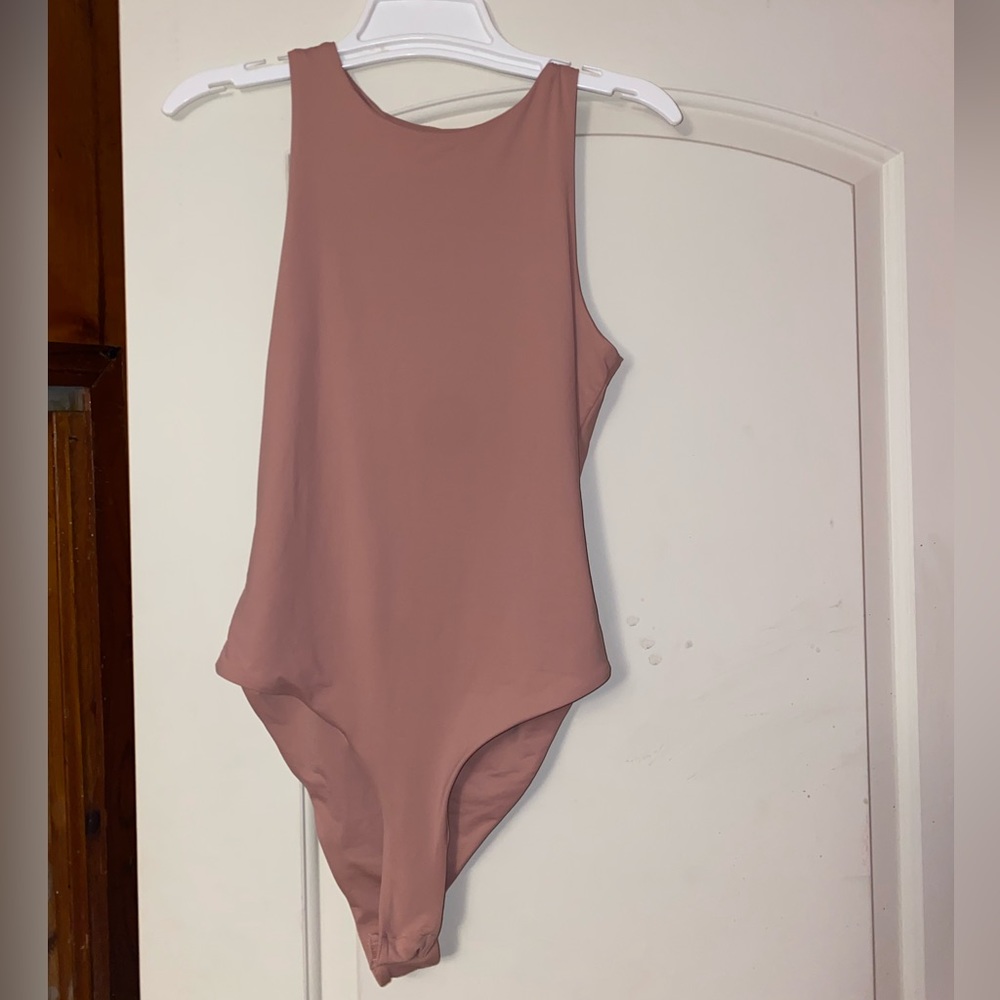 Pink bodysuit